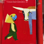 Tranh thêu tay theo chủ đề xưa