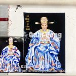 Tranh thêu tay chân dung tổ nghề thêu Lê Công Hành QĐ 1